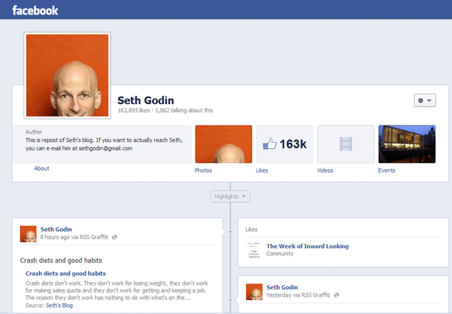 seth godin facebook 10 consejos para mejorar tu marca personal en Google