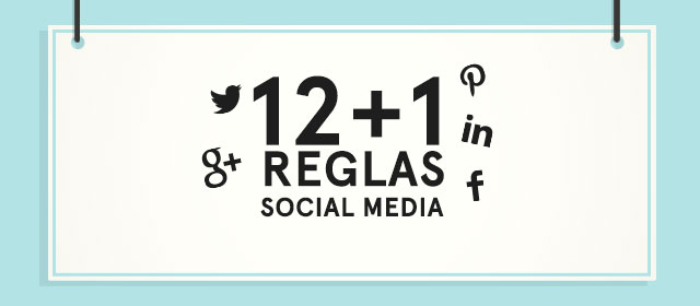 Infografía: 12+1 reglas de Social Media Decalogothumb