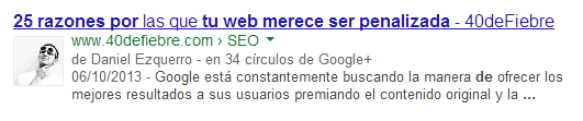 authoship Cómo hacer una web optimizada para SEO