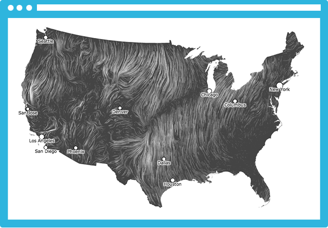 Las 40 mejores infografías del 2013 windmap Las 40 mejores infografías del 2013