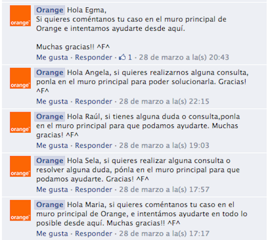 Orange2 Redes sociales: la panacea de la atención al cliente