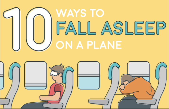 10 maneras de dormir en un avión