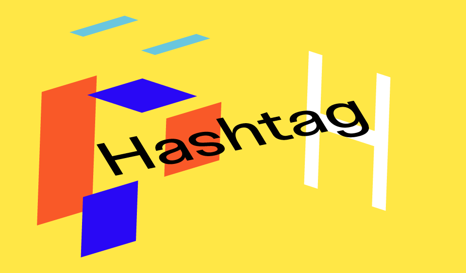 Hashtag en acción