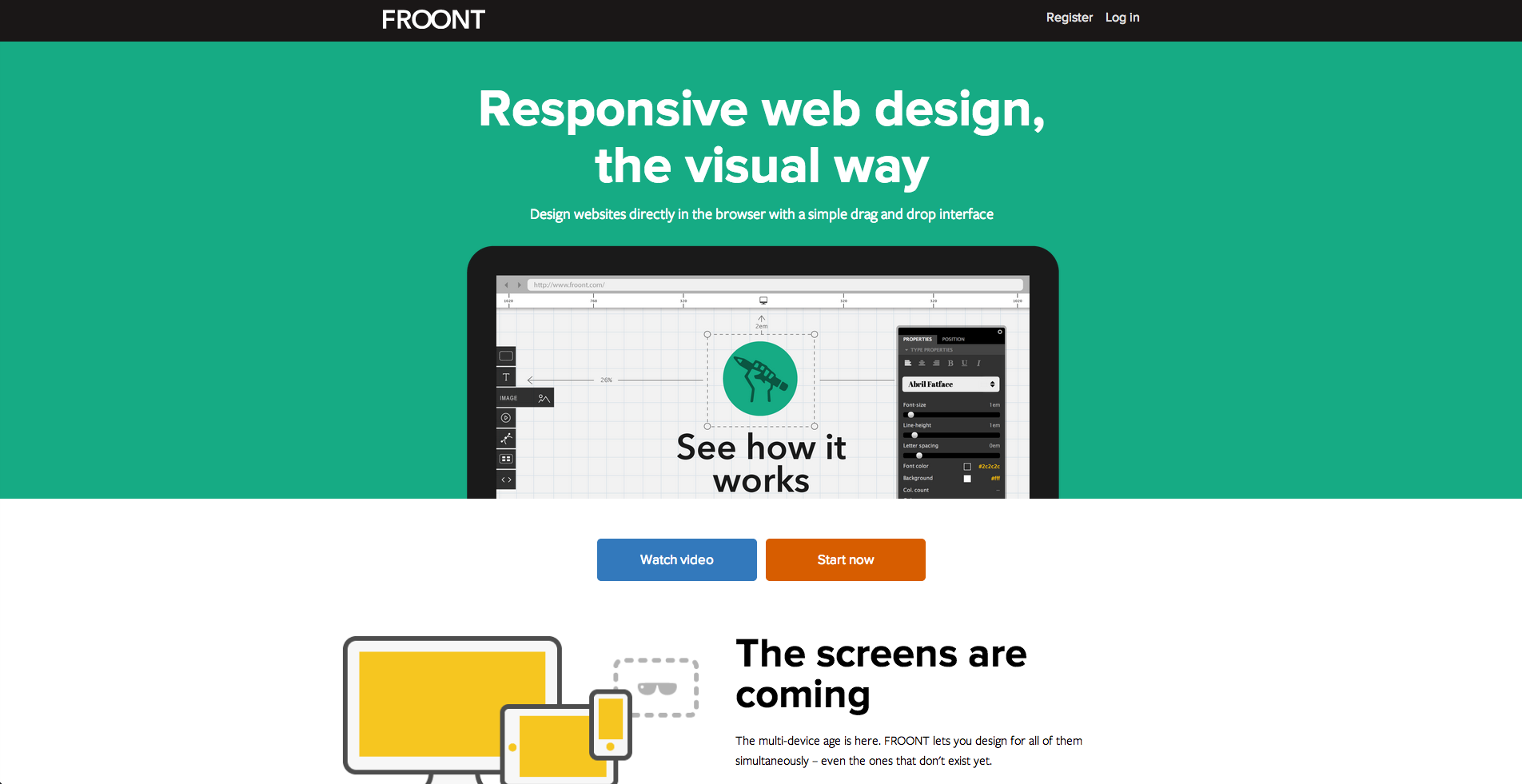 froont app