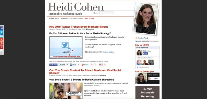 Blog Heidi Cohen