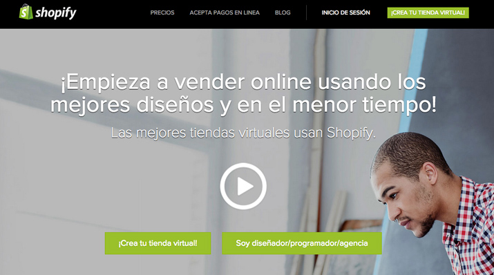 Shopify landen